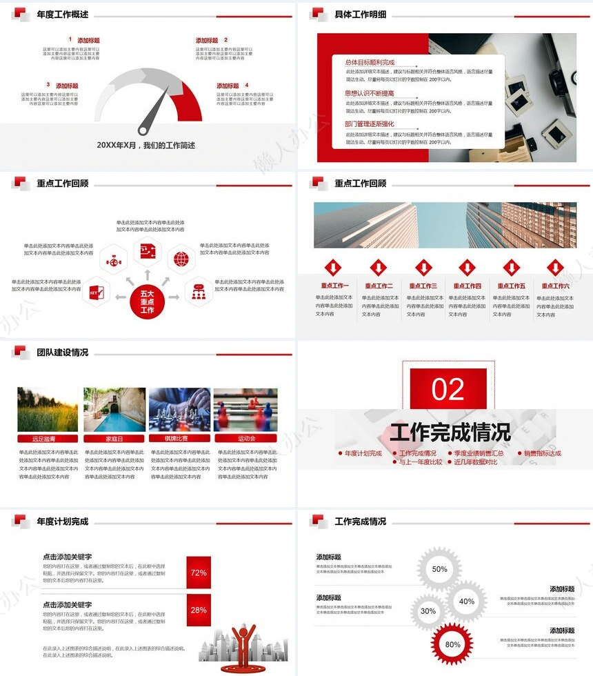 年终总结PPT模板(16)