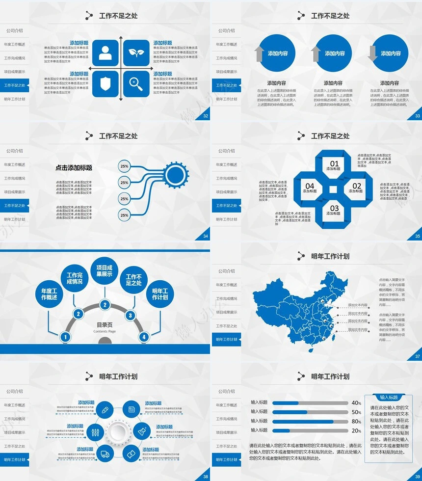 工作总结汇报PPT(18)