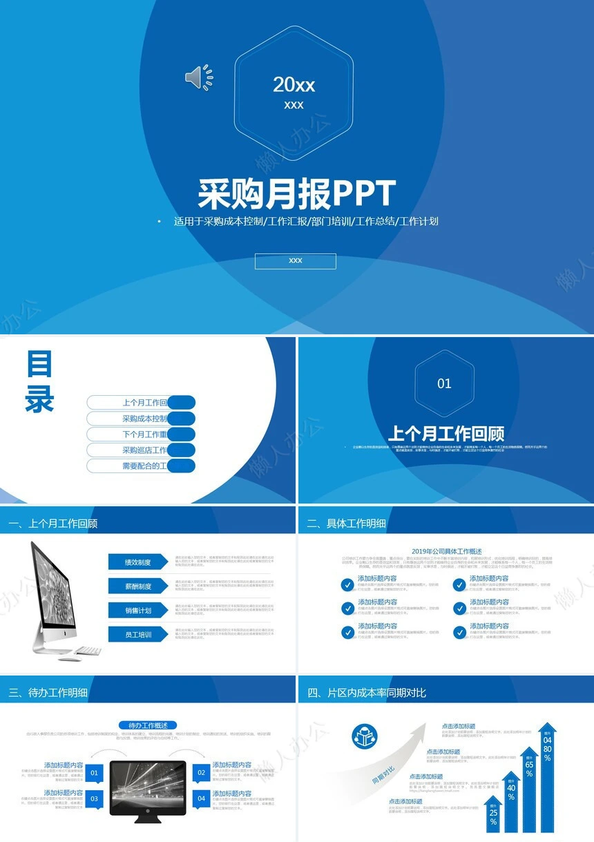 工作报告总结PPT(20)