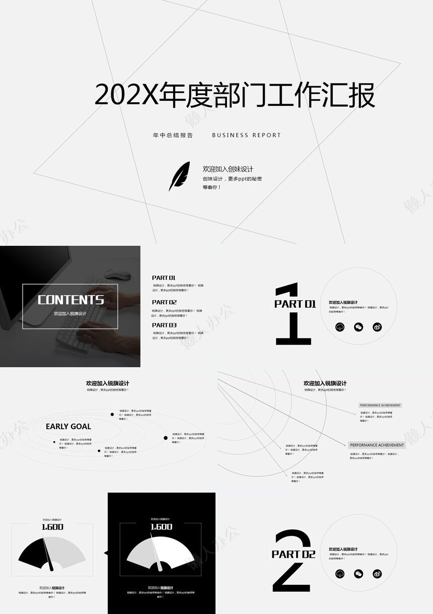 创意设计2023年度部门工作汇报