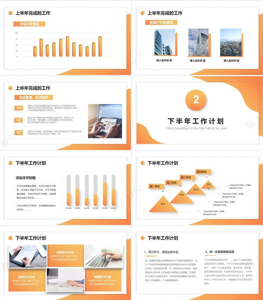 销售工作总结PPT(7)