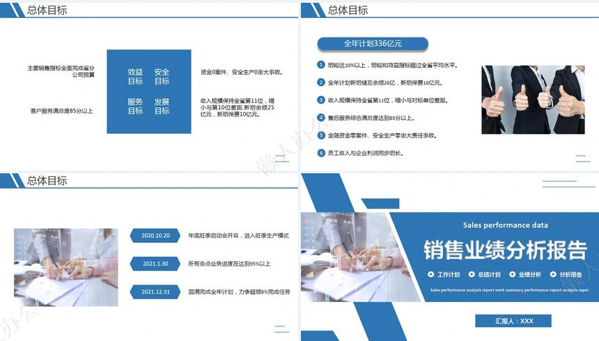 销售总结PPT模板(63)