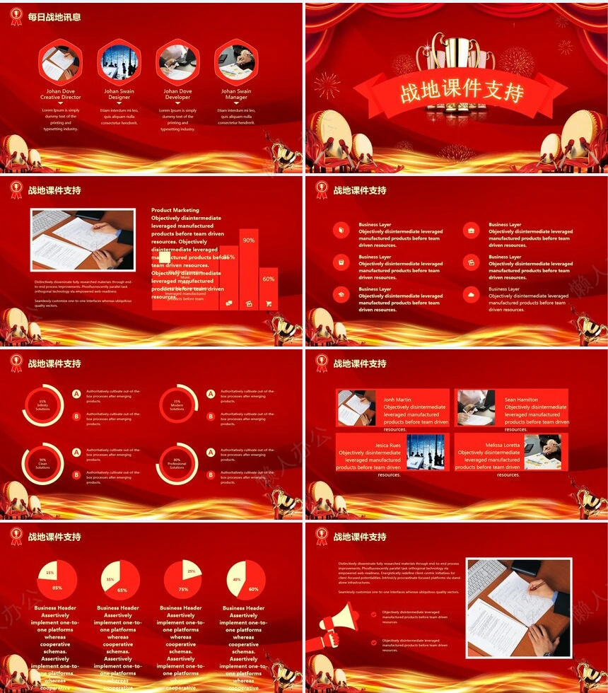 销售总结PPT模板(66)