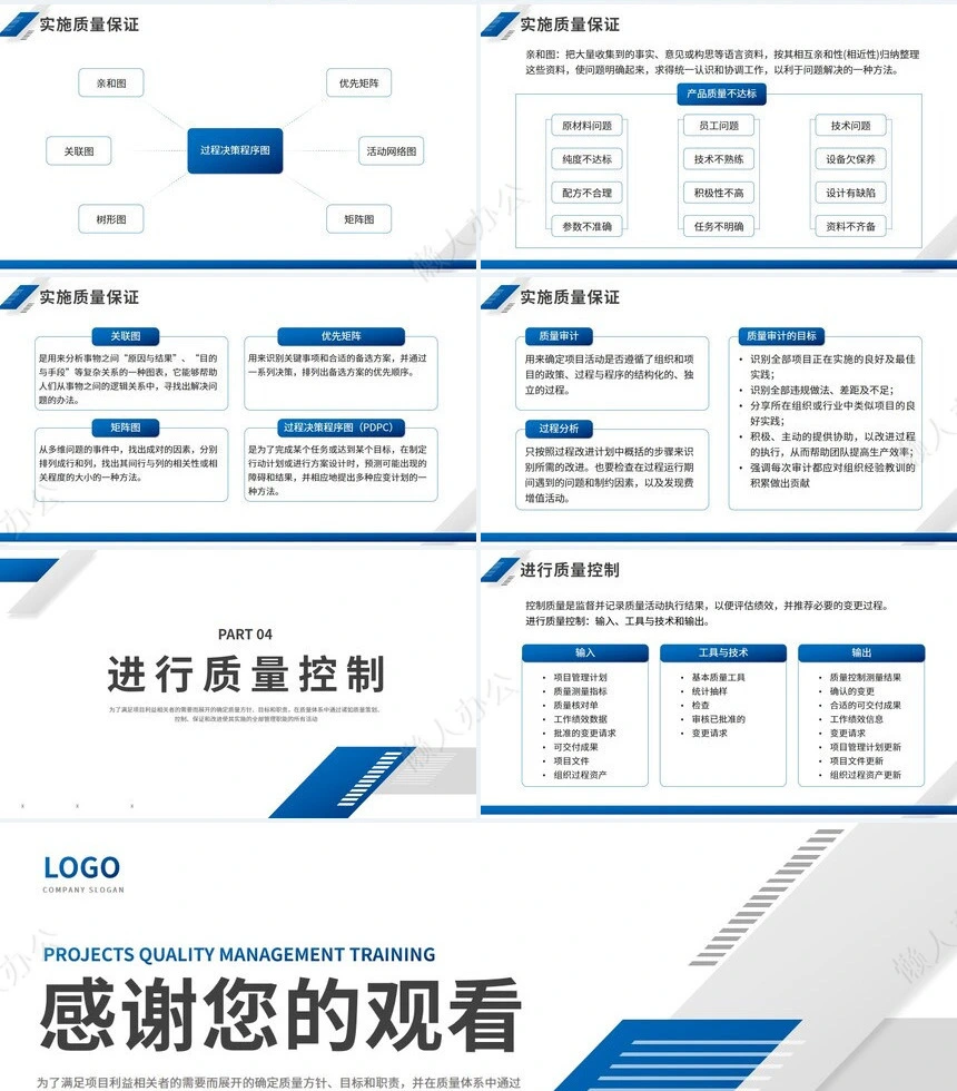 项目管理PPT模板(11)