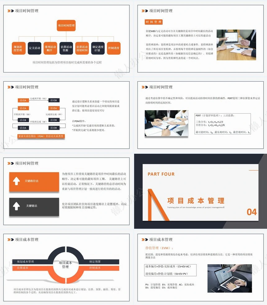 项目管理PPT模板(18)