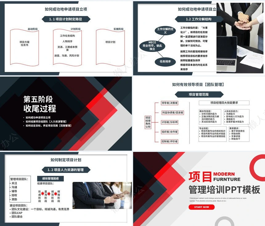 项目管理PPT模板(22)