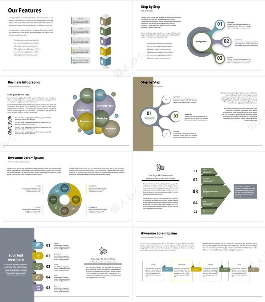 可视化通用PPT图表(17)