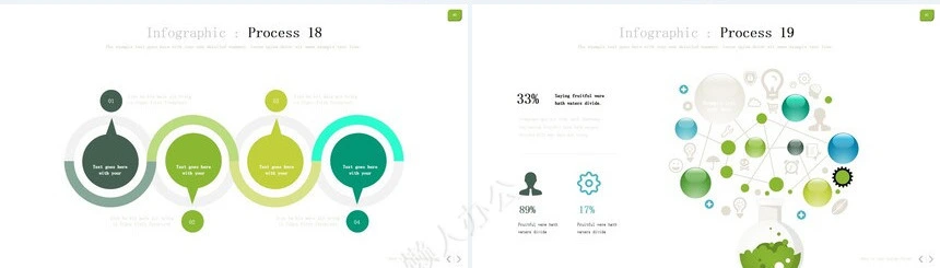 可视化通用PPT图表(31)
