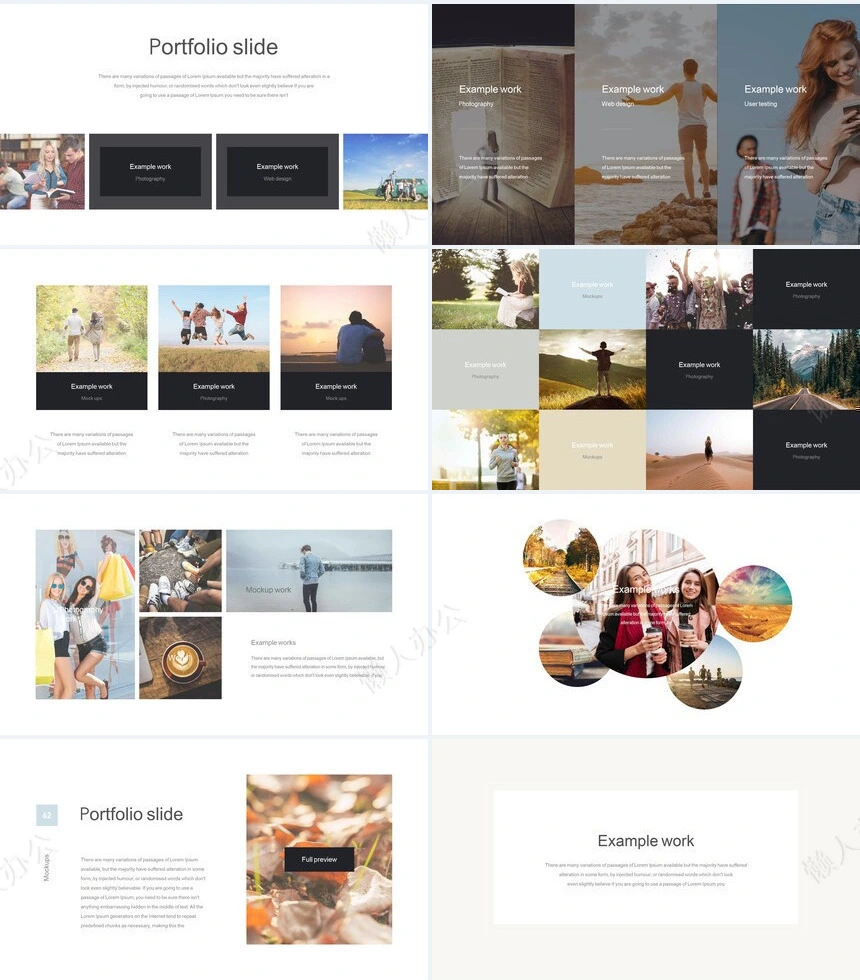 时尚欧美高端品牌宣传PPT模板公司介绍通用PPT模版