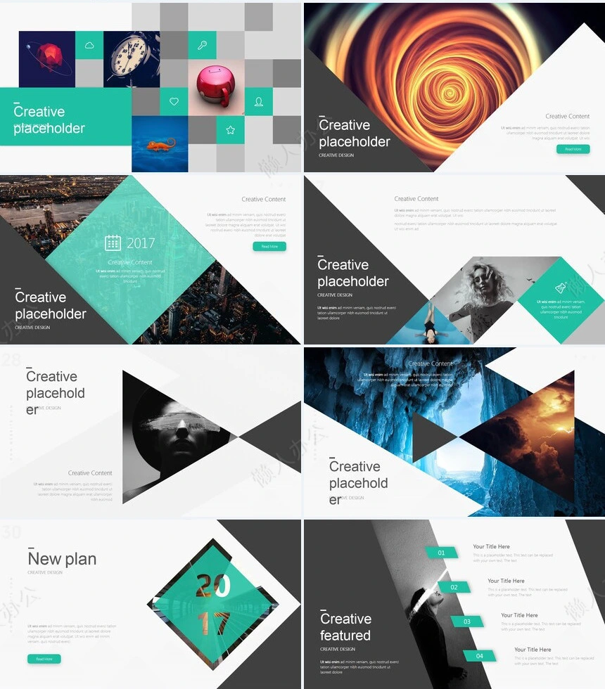 时尚简约广告策划摄影设计品牌宣传PPT模板