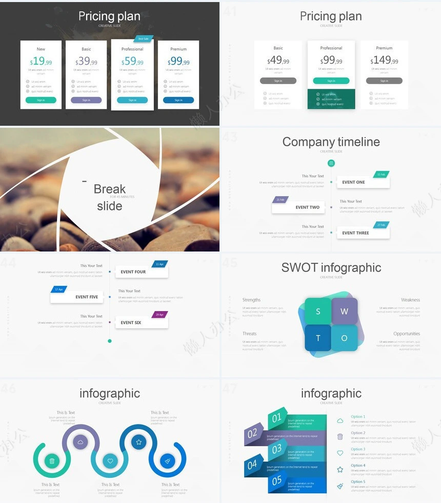 时尚简约广告策划摄影设计品牌宣传PPT模板
