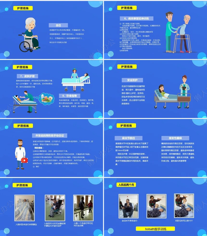 脑卒中患者的护理查房