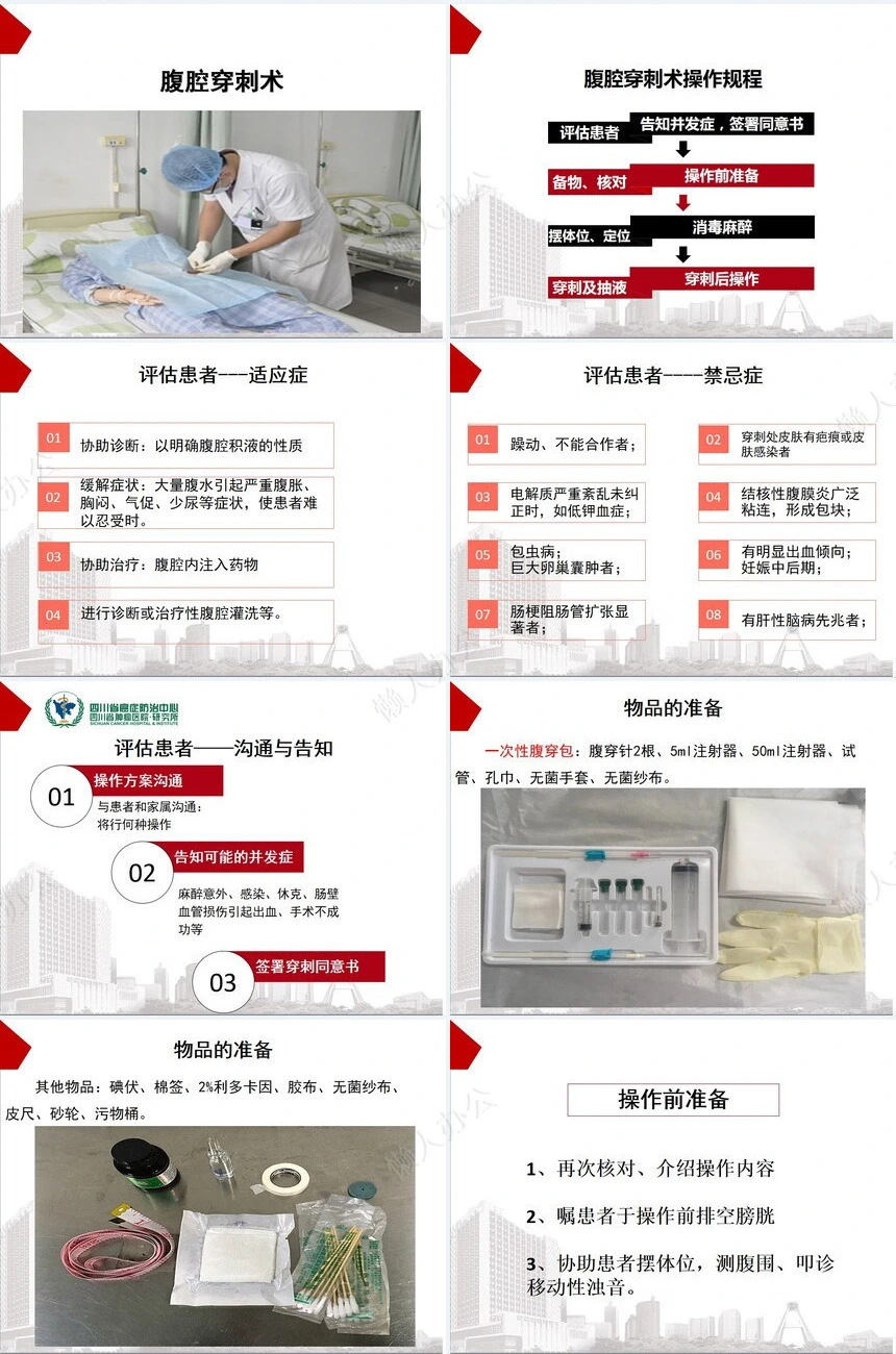 腹腔穿刺术教学