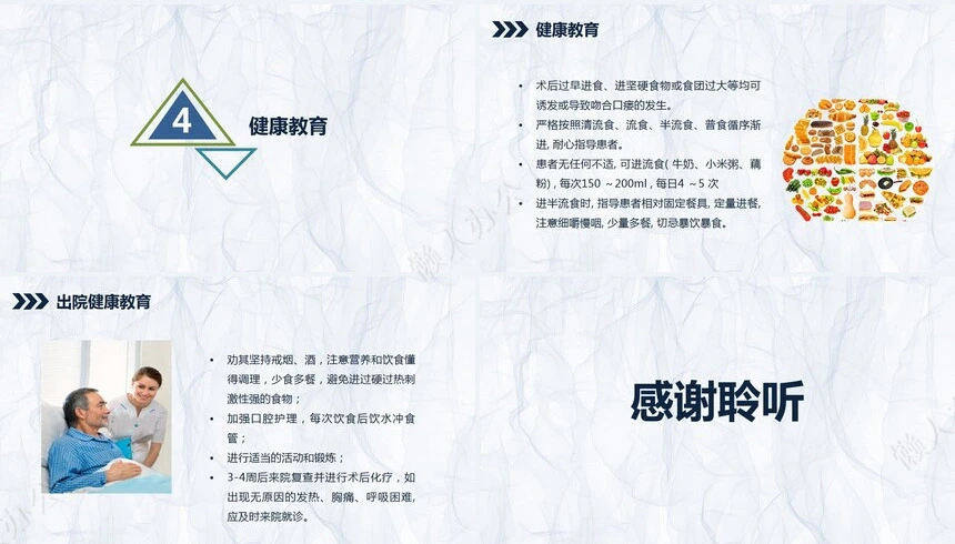 贲门癌伴脓胸吻合口瘘护理查房