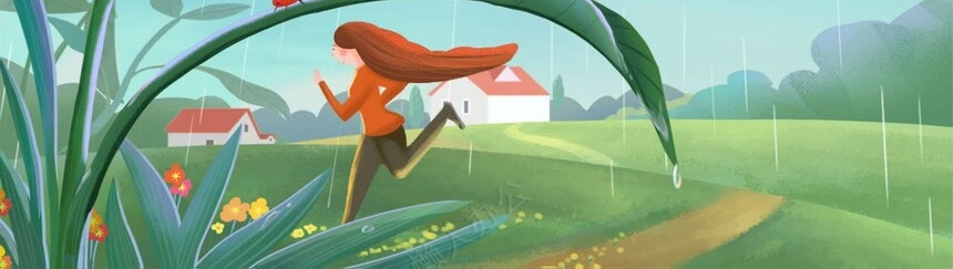 二十四节气惊蛰通用PPT模板(37)