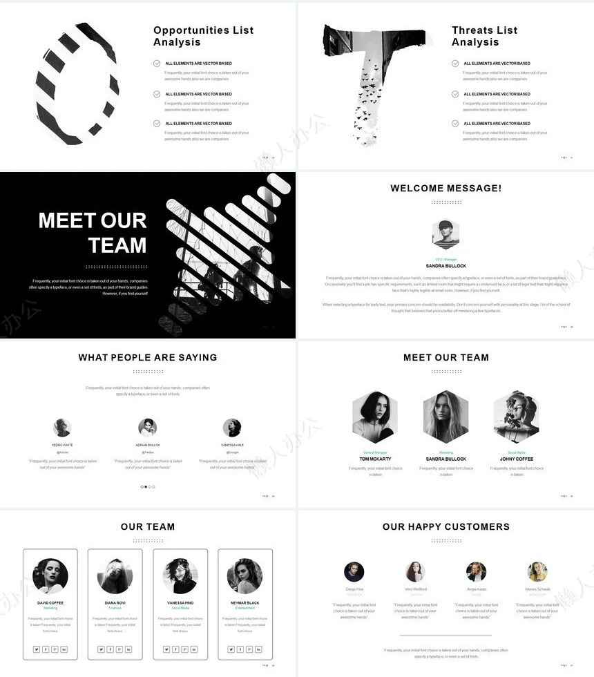 2023北欧INS风格商业计划书产品发布PPT模板