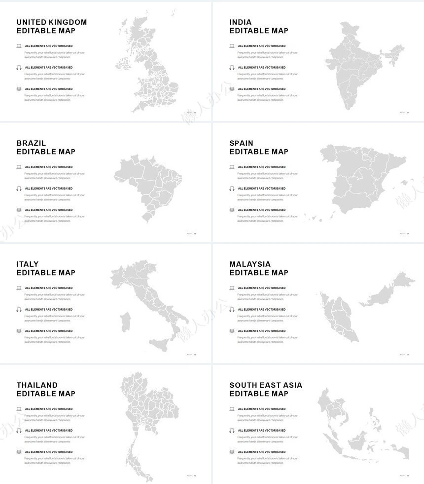 北欧高端品牌宣传项目策划PPT模板
