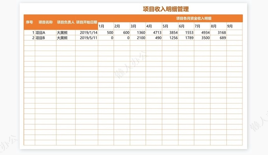 财务收支项目管理自动化报表系统