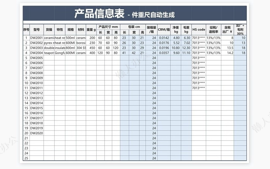 英文报价单(5)