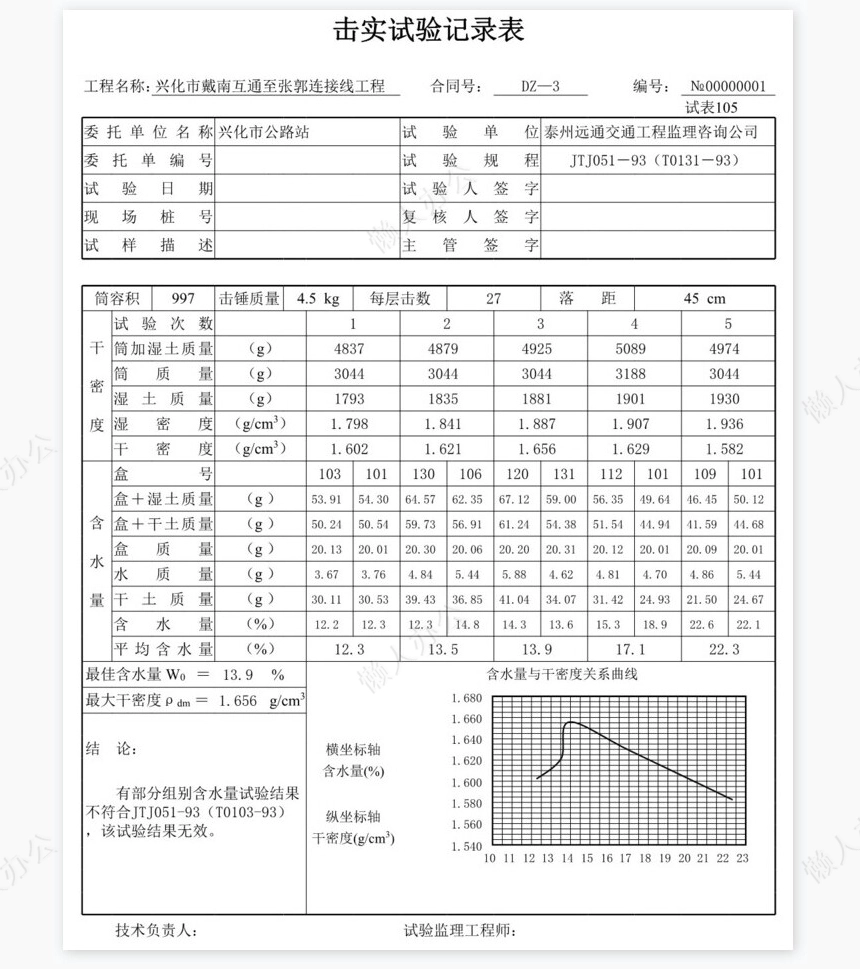 试验报表系统