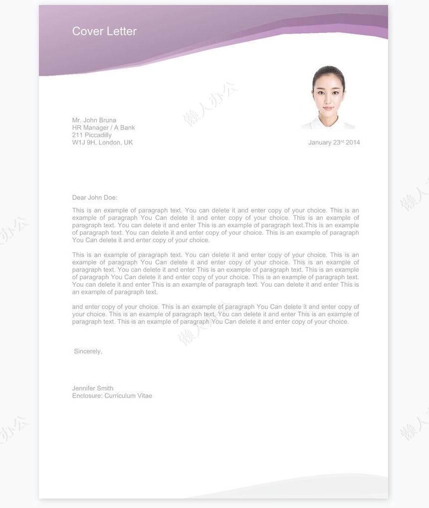 英文个人简历求职简历word模板共2页(2)